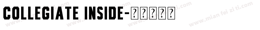 Collegiate Inside字体转换